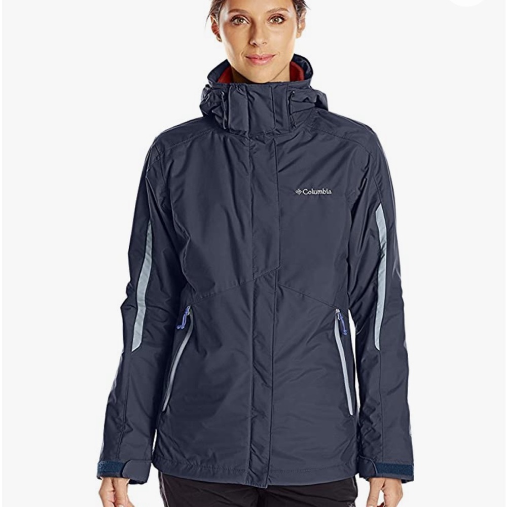 Columbia Sportswear Women's Bugaboo Interchange 3 in 1 Jacket Sz M
